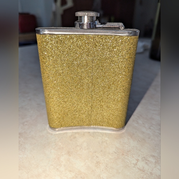 Drama llama Flask + 🦙 Shot glasses sparkly gold - Picture 7 of 10